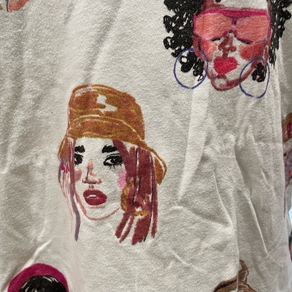 ZARA BEAUTIFUL FACES TEE - Picture 5 of 6